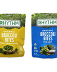 Rhythm Superfoods Variety 11 Pack- Rhythm Snacks Kale Chips, Rhythm Broccoli Bites Vegetable Chips, Mushroom Chips, Rhythm Cauliflower Bites, Vegetable Snacks. Christmas Stocking Stuffer Candy