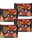 Fire Bull Ramen Intense Spicy StirFried Ramen  Authentic Korean Heat Meets Flavorful Delight  Thick Chewy Noodles  Quick  Easy Meal 4 Pouches