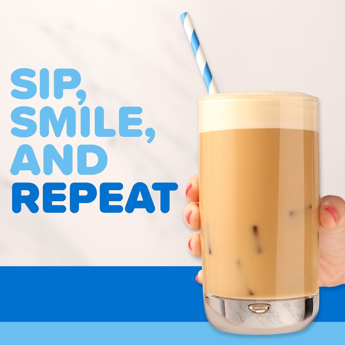 IHOP Tres Leches Iced Latte with Cold Foam Instant Coffee Beverage Mix 6 Packets