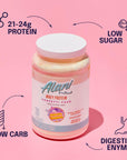 Alani Nu Whey Protein Powder Confetti Cake | 23g Protein with Low Sugar & Digestive Enzymes | Meal Replacement Powder | Low Fat Low Carb Whey Isolate Protein Blend | 30 Servings