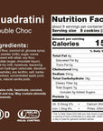 Loacker Quadratini Premium Double Choc Wafer Cookies 250g882oz