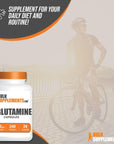 BULKSUPPLEMENTS.COM L-Glutamine Capsules - Glutamine Supplement, L Glutamine 5000mg, L Glutamine Pills - Gut Health & Recovery, Gluten Free, 10 Capsules per Serving, 240 Capsules