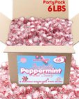 Sweetaholic Starlight Peppermint Candy 6 Pounds  Individually Wrapped Bulk Candy  Fresh Refereshing Delicous  Best for Parties