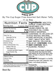 By The Cup Sugar Free Assorted Salt Water Taffy 11 oz Bag