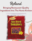 Roland Foods SunDried Tomato Halves 1 Pound Bag Pack of 3