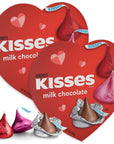 Hershys Kisses Heart Shaped Mothers Day Chocolate Candy For Gift Box 65oz 2PK  Candy Individually Wrapped  Chocolate Candy Treats Snacks For Mom