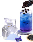 Butterfly Pea Mix for Flavored Boba Bubble Tea Powder for Milk Tea Premium Instant Drink Mix  22 LB bag for 4045 Servings  Just Add Tapioca Pearls by BUBBLE TEA SUPPLY