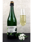 Lussory Organic Sparkling Brut Dealcoholized 00 NonAlcoholic From Spain Low Calories Organic Vegan 750ml 1 Bottle