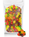 Funtasty FruitShaped 3D Gummy Candy Assorted Flavors 11Ounce Pack