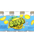 Splash Refresher Lemon Flavored Water 8 Fl Oz Plastic Bottle Pack of 12