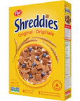 Post Shreddies Breakfast Cereal 440g154 oz Imported from Canada