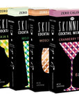 RSVP Skinnies Variety Pack - Zero Sugar - Drink Mixers (4 boxes/24 packets)