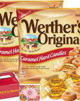 Werthers Original Caramel Hard Candy Individually Wrapped Creamy Soft Smooth  Treat Box Included Caramel Classic Real Butter Fresh Cream  2 Bags