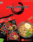 Paldo Hwa Ramyun  with Soy Peptide Hot  Spicy Noodles 423 Ounce Pack of 20