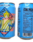 Ocean Bomb Carbonated Water One Piece Anime Collectible Can Drink - 3.4 Pounds