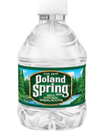 Blue Ribbon Poland Spring Natural Spring Water 8 Fl Oz Pack of 20 Total of 160 Fl Oz