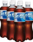 Diet Rite Pure Zero Cola soda No Caffeine 6 pack of 169 oz bottles