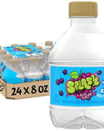 Splash Refresher Acai Grape Flavor Water Beverage 8 Fl Oz Plastic Bottles 24 Count