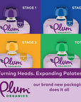 Plum Organics | Mighty Veggie Blends | Organic Baby Food Meals [12+ Months] | Zucchini, Apple, Watermelon & Barley | 4 Ounce Pouch (Pack Of 12) Packaging May Vary