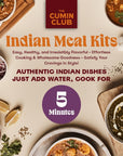 The Cumin Club Indian Meal Kit  Easy Healthy and Irresistibly Flavorful  Instant Meals Effortless Cooking  Wholesome Goodness  Ready to Eat Indian Food  Pack of 5