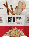 The Gluten Free Brothers Protein Oatmeal Cups - Gluten Free Apple Cinnamon Oatmeal Pouches - Instant Hot Breakfast Cereal in a Pop-Up Cup - Non GMO, Soy Free, Vegan, 2 Oz (6 Count)