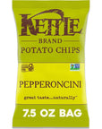 Kettle Brand Potato Chips Pepperoncini 75 Oz