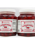 Members Mark Maraschino Cherries with stems 74 oz 2Count Set with Sophley Tong