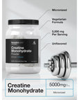 Creatine Monohydrate Powder | 2.2lbs (35.2 oz) | HPLC Purity Tested | Vegetarian, Non-GMO, & Gluten Free Supplement | by Horbaach