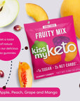 Kiss My Keto Gummies Candy  Low Carb Candy Fruity Mix Keto Snack Pack  Healthy Candy Gummys  Vegan Candy Keto Gummy Candy  Keto Candy Gummies 8pack