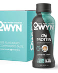 OWYN 100% Vegan Plant-Based Protein Shakes | Cold Brew Coffee, 12 Fl Oz (Pack of 4) | Dairy-Free, Gluten-Free, Soy-Free, Tree Nut-Free, Egg-Free, Allergy-Free, Vegetarian