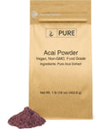 PURE ORIGINAL INGREDIENTS Acai Powder 1 lb Superfood Vegan Non GMO