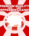 Arcor Starlight Peppermint Candy Bulk  1 Pound Approx 90 Candies  Bulk Candy Peppermint Mints  Hard Candy Individually Wrapped  Christmas Hard Candy Mints Individually Wrapped  Holiday Mints  Hard Candy Bulk