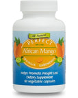 Perfect Supplements - Perfect African Mango - 60 Vegetarian Capsules - All-Natural Weight Loss Supplement