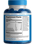 PERFORMIX SST Energy Gummies - Blue Razz, 40 Gummies - Bite-Size Gummy - Energy, Focus, and Metabolism Dietary Supplement - 100mg of Caffeine (for 5 Gummies)