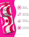 Soda Bossa Soda Variety Pack Brazilian Inspired Soda Real Cane Sugar Low Calorie Canned Soda Refreshing Tropical Flavored Sodas Vegan Soda Assorted Soda Pack of 8 Sodas 12 fl oz per Can Soda