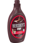 HERSHEYS Chocolate Syrup Bottle 24 oz