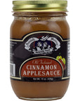 Amish Wedding Cinnamon Applesauce 15oz Pack of 2