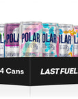 POLAR 100 Natural Seltzer Jr  The Impossibly Good Collection Variety  No Sugar Juice or Sweeteners 75 FL OZ 24 Pack  By LastFuel