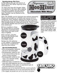 Hog Wild Moo Mixer Supreme Chocolate Milk Mixing Cup  Automatically Mixes Powder and Syrup  Stir and Drink in 1 Glass 16 oz