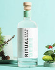 Ritual Zero NonAlcoholic Gin Alternative with 5 Pack of Q Mixers Tonic Water for your favorite AlcoholFree Mixed Drink