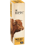 EPIC Snack Strips, Wagyu Beef Steak, Grass-Fed and Paleo Friendly, 0.8 oz, 10 ct