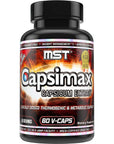 MST Capsimax Supplement 100mg V Capsules, 60 Servings