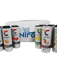 Niro Assortment  Celsius Sparkling Energy Drink 12 Pack Variety Sampler  12 Assorted Flavors In Every Package  No Sugar or Preservatives  12 fl oz Slim Cans