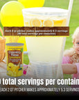 Country Time Lemonade Drink Mix  Pack of 2 Canisters 825 oz each packaged in a box by The Hungry Gorilla