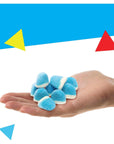 Blue Raspberry Drops Puffy Gummies Its a Boy Baby Shower Candy 1 Pound Bag