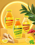 Wonder Lemon Organic Lemon Cold Pressed Juice Variety Pack 845oz 6 Pack