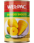 Welpac Whole Bamboo Shoot Tips 15 Ounce Pack of 12