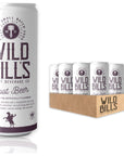 Wild Bills Classic Root Beer Soda Classic Craft Soda Pop Soft Drinks Sodas Made with Pure Cane Sugar Caffeine Free NO High Fructose Corn Syrup Gluten Free Vegan Low Sodium 12 Oz 12 Pack