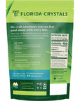 Florida Crystals Organic Powdered Raw Cane Sugar, 16 OZ Pouch (Pack of 2)