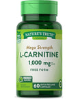 Nature's Truth L-Carnitine 500 mg Plus CoQ-10 Dietary Supplement, 60 Count